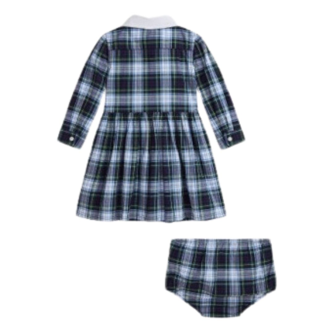 Ralph lauren baby plaid dress best sale