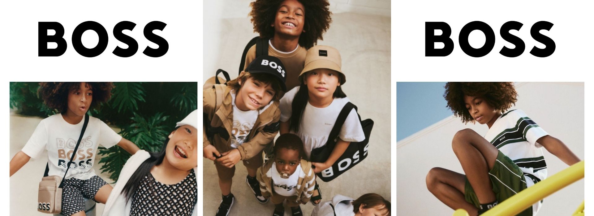 BOSS Kidswear striped romper and hat set - Blue
