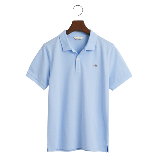 Blue Logo Polo Top