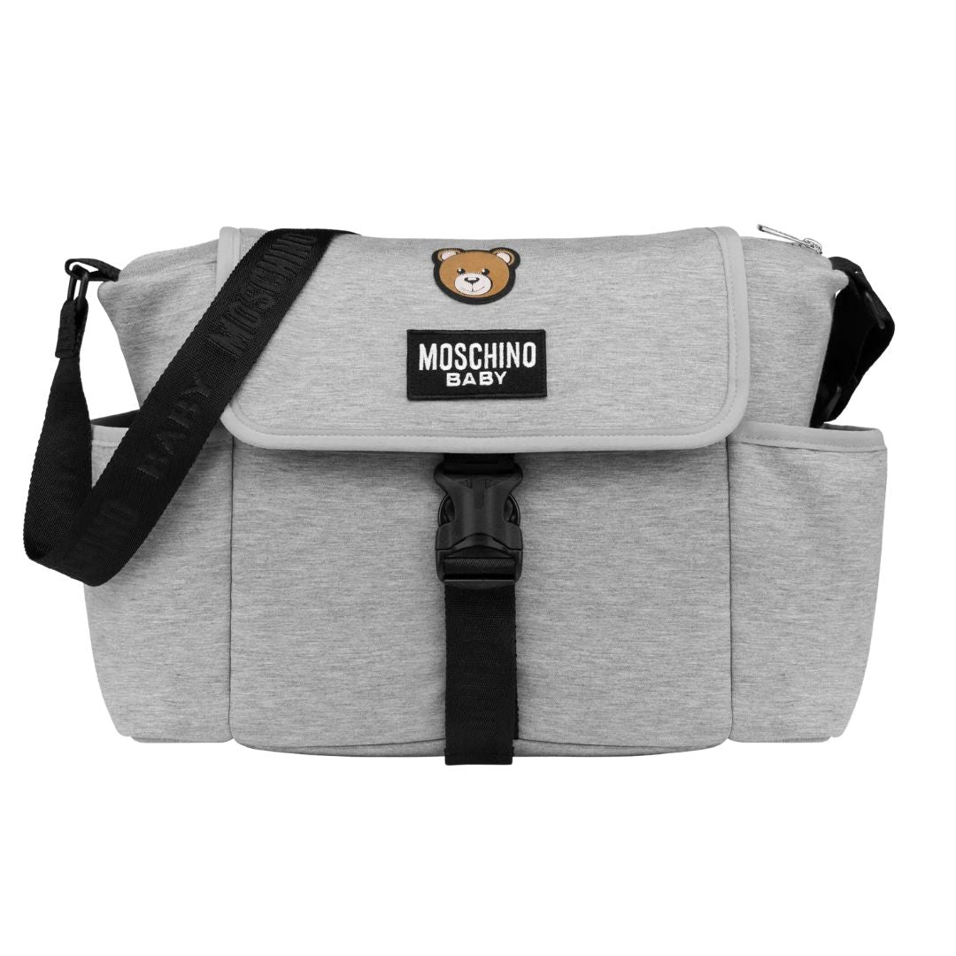 Moschino Grey Bear Changing Bag Mat Village Kids