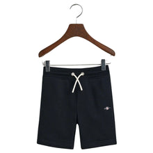 Load image into Gallery viewer, Black Logo Sweat Shorts