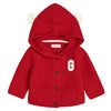 Babies Red Knitted Cardigan