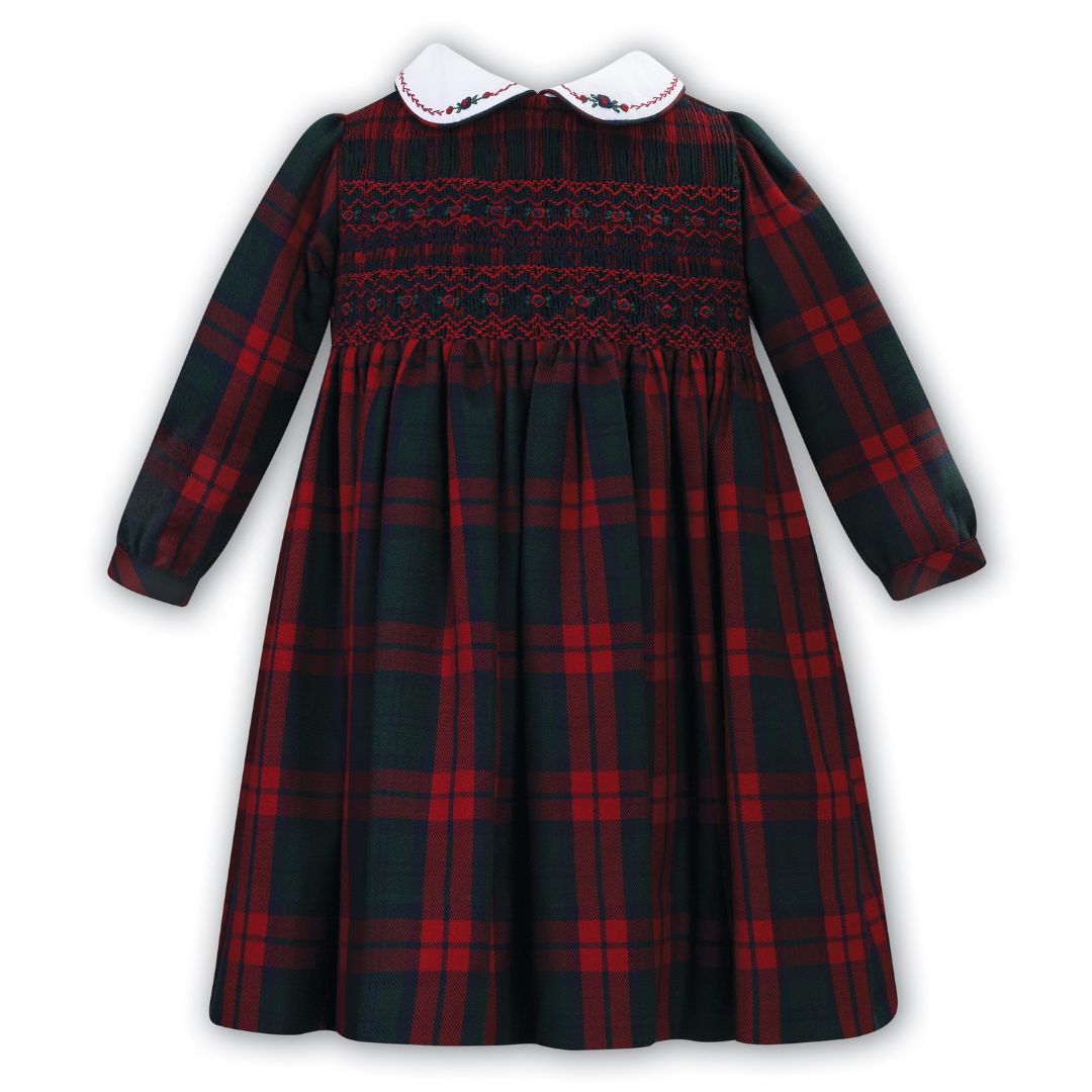 Red and sale green tartan dress