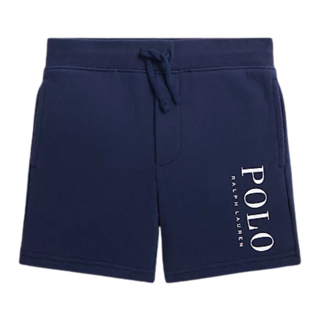 Ralph Lauren Navy Logo Sweat Shorts Village Kids