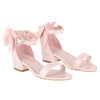 Pink 'Elice' Bow Heels