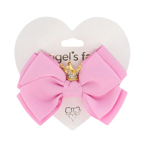 Pink Crown Bow