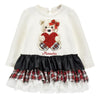 Ivory Frill Bear Dress