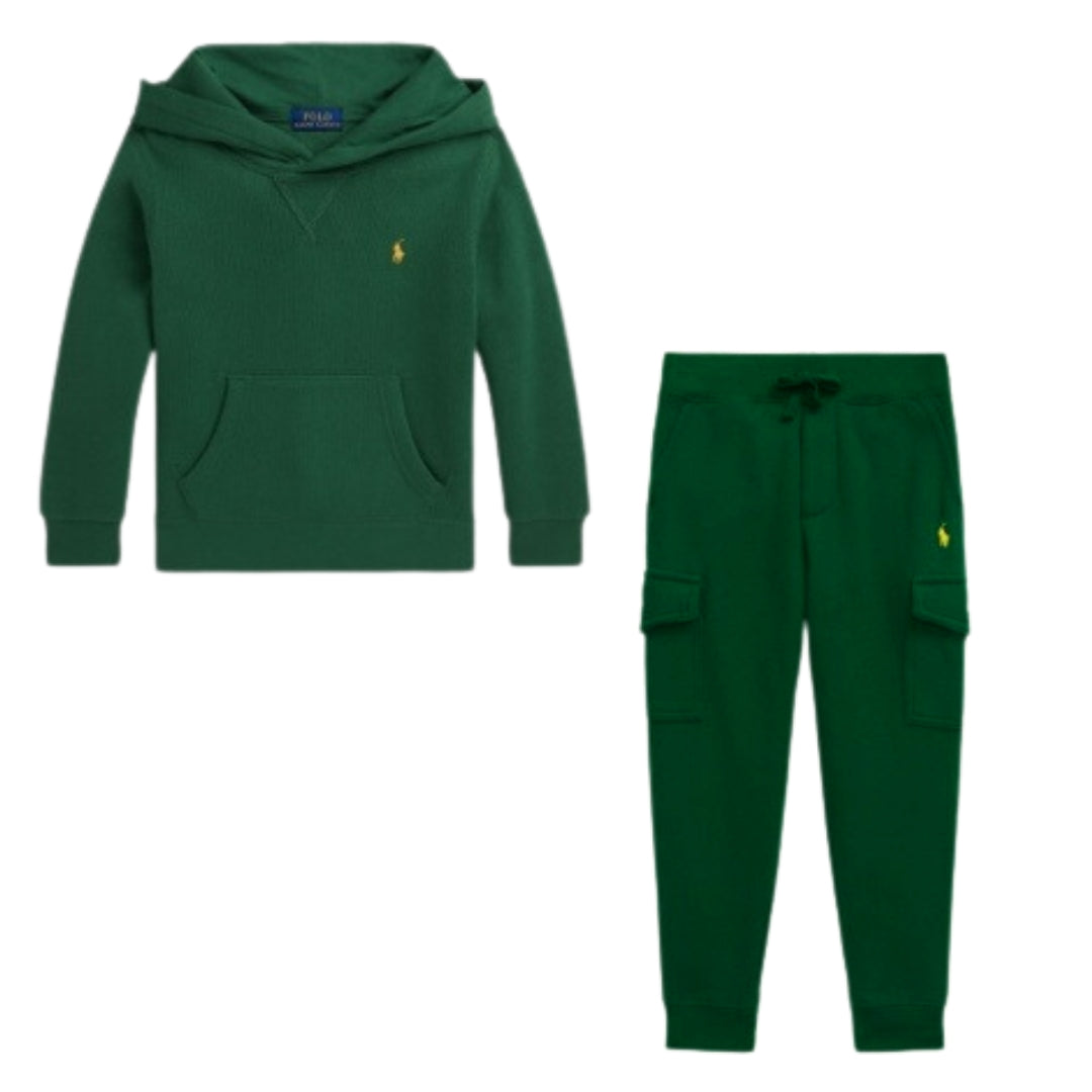 Ralph Lauren Green Cargo Tracksuit Village Kids