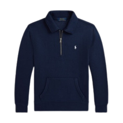 Navy 1/4 Zip Sweater