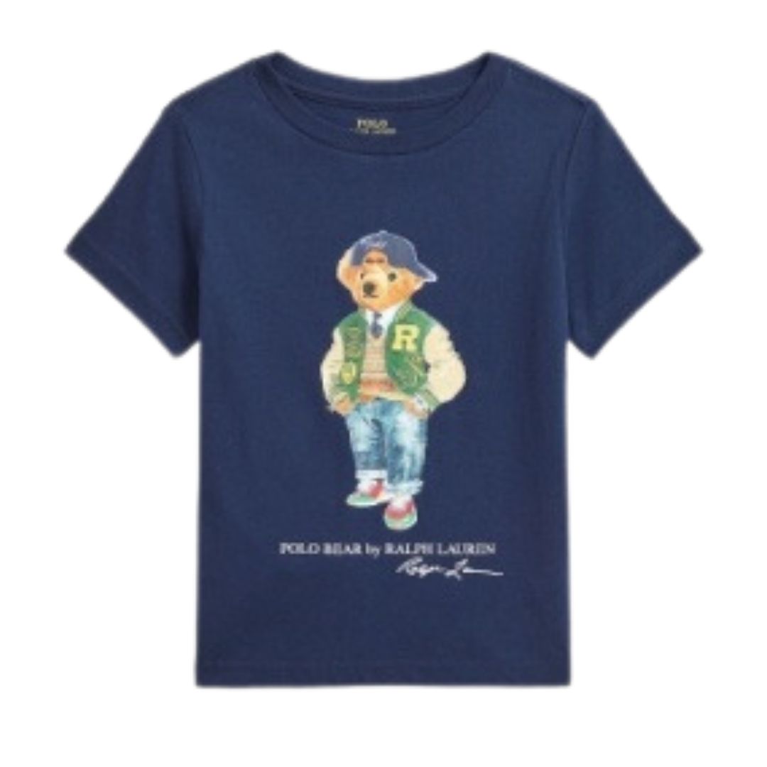 Navy Bear T Shirt