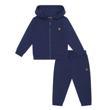 Load image into Gallery viewer, Navy Baby Tracksuit