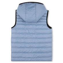 Load image into Gallery viewer, Blue Reversible Hooded Gilet