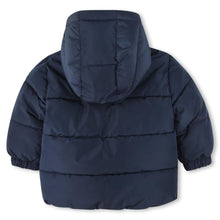 Load image into Gallery viewer, Baby Boys Navy Puffer Jacket