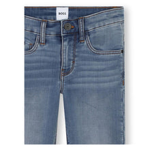 Load image into Gallery viewer, Blue Slim Fit Denim Jeans