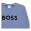 Slate Blue LS Logo T-Shirt