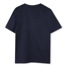 Load image into Gallery viewer, Navy Triple Logo T-Shirt