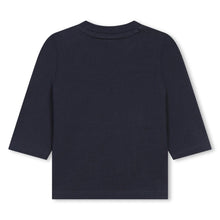 Load image into Gallery viewer, Navy &amp; Blue Triple Logo T-Shirt