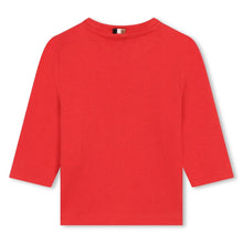 Load image into Gallery viewer, Red LS Vertical Logo T-Shirt