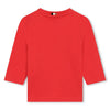 Red LS Vertical Logo T-Shirt