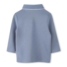 Load image into Gallery viewer, Slate Blue Babys Polo Top