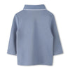 Slate Blue Babys Polo Top