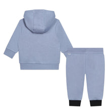 Load image into Gallery viewer, Blue Colour Block Babys Tracksuit