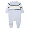 Pale Blue Babygrow & Bib Set