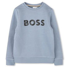 Load image into Gallery viewer, Slate Blue Boss Sweat Top