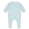 Blue Embroidered Teddy Babygrow & Hat