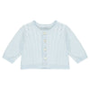 White & Blue Babygrow & Cardigan Set