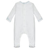 White & Blue Babygrow & Cardigan Set