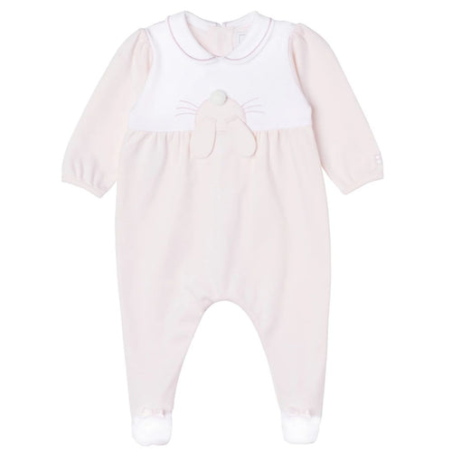 Pink Bunny Babygrow