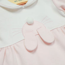 Load image into Gallery viewer, Pink Bunny Babygrow