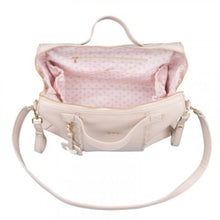 Load image into Gallery viewer, Beige Eco Leather Baby Bag &amp; Changing Mat