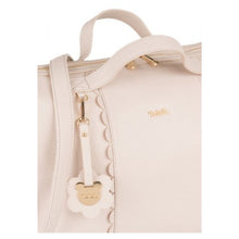 Load image into Gallery viewer, Beige Eco Leather Baby Bag &amp; Changing Mat