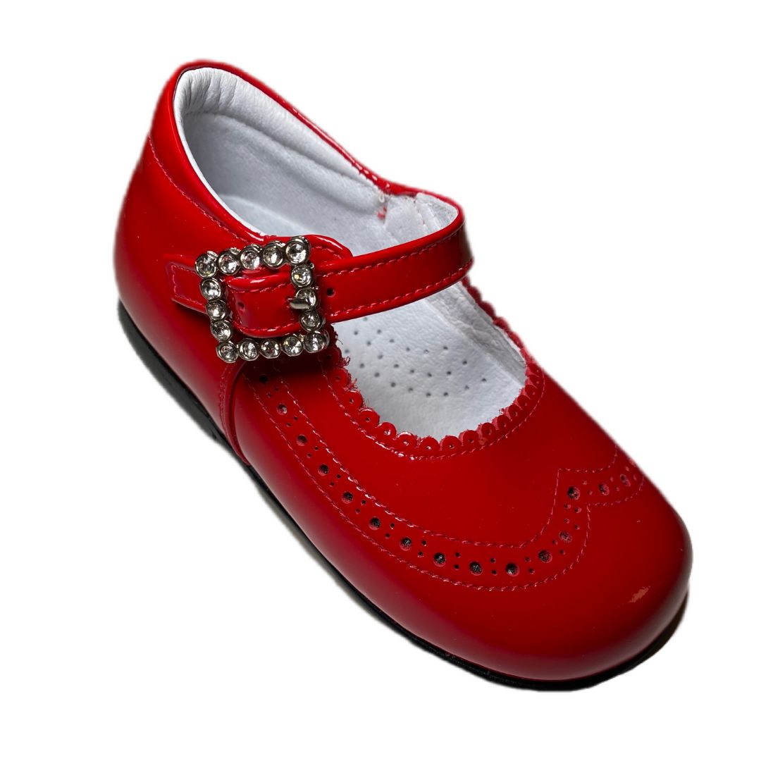 Infant red patent shoes online