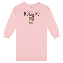 Load image into Gallery viewer, Pink Logo &amp; Bear Sweat Dress