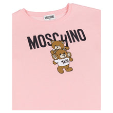 Load image into Gallery viewer, Pink Logo &amp; Bear Sweat Dress