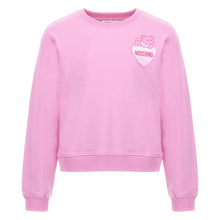 Load image into Gallery viewer, Pink Teddy &amp; Metallic Heart Flared Sweatpants and Top