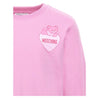 Pink Teddy & Metallic Heart Flared Sweatpants and Top