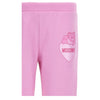 Pink Teddy & Metallic Heart Flared Sweatpants and Top