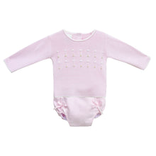 Load image into Gallery viewer, Pink Knitted Jumper &amp; Bloomers Set