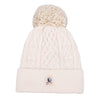 Cream Cable Knit Bobble Hat