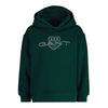 Dark Green Contrast Shield Logo Tracksuit