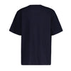 Navy Blue Contrast Shield T-Shirt