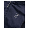 Navy Wide Leg Diamante "JC" Tracksuit