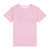 Pink Diamante Logo T-shirt