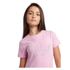 Pink Diamante Logo T-shirt