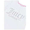 White Diamante Logo T-shirt