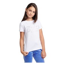 Load image into Gallery viewer, White Diamante Logo T-shirt